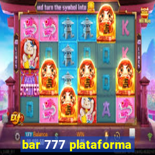 bar 777 plataforma